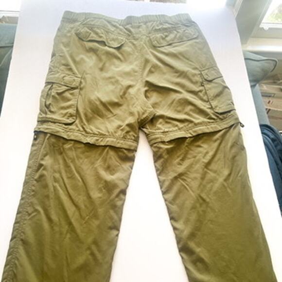 Boy Scouts of America Switchback Convertible Uniform Pants Men's Large 34 Green - Picture 2 of 9